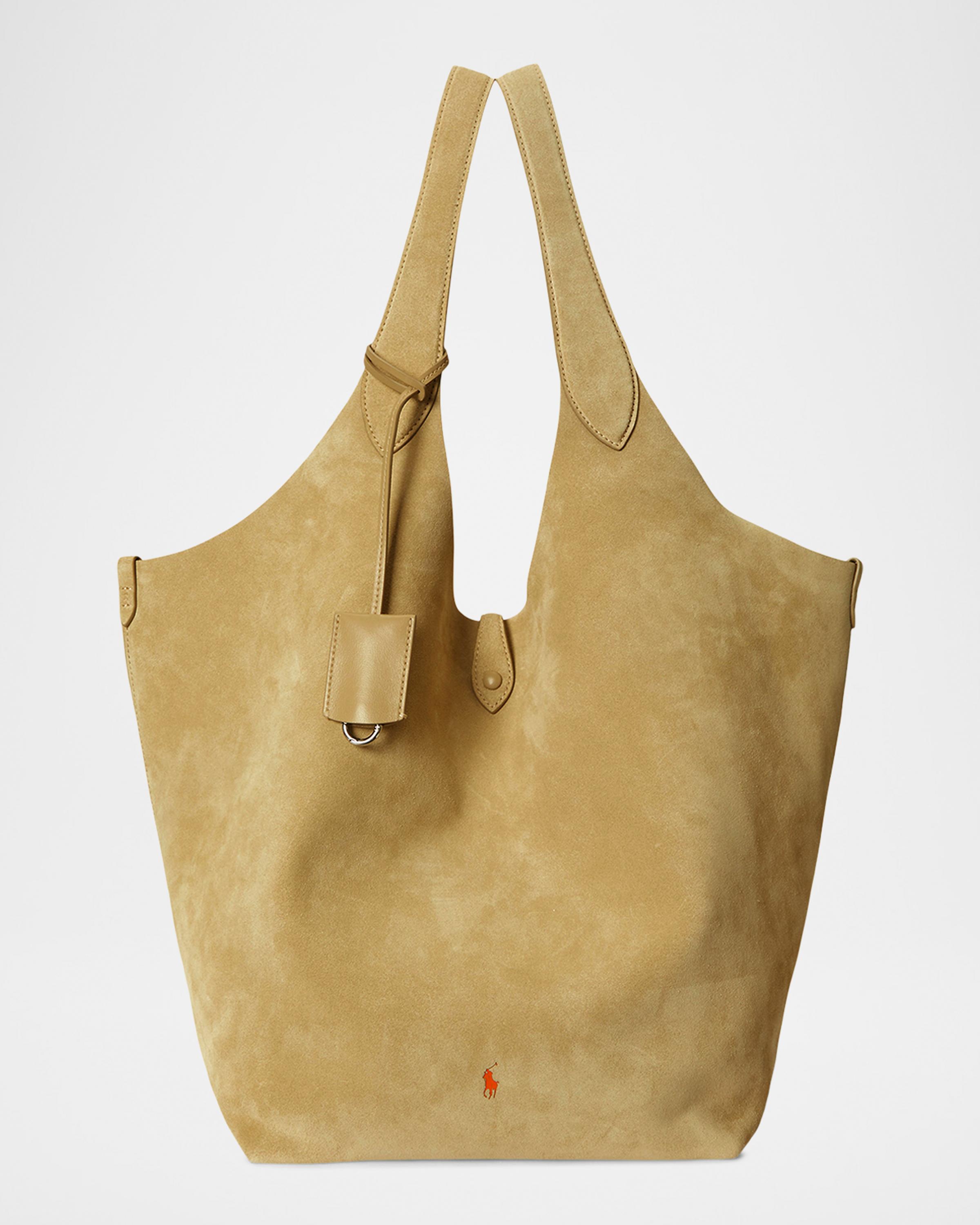 Polo Play Suede Large Tote