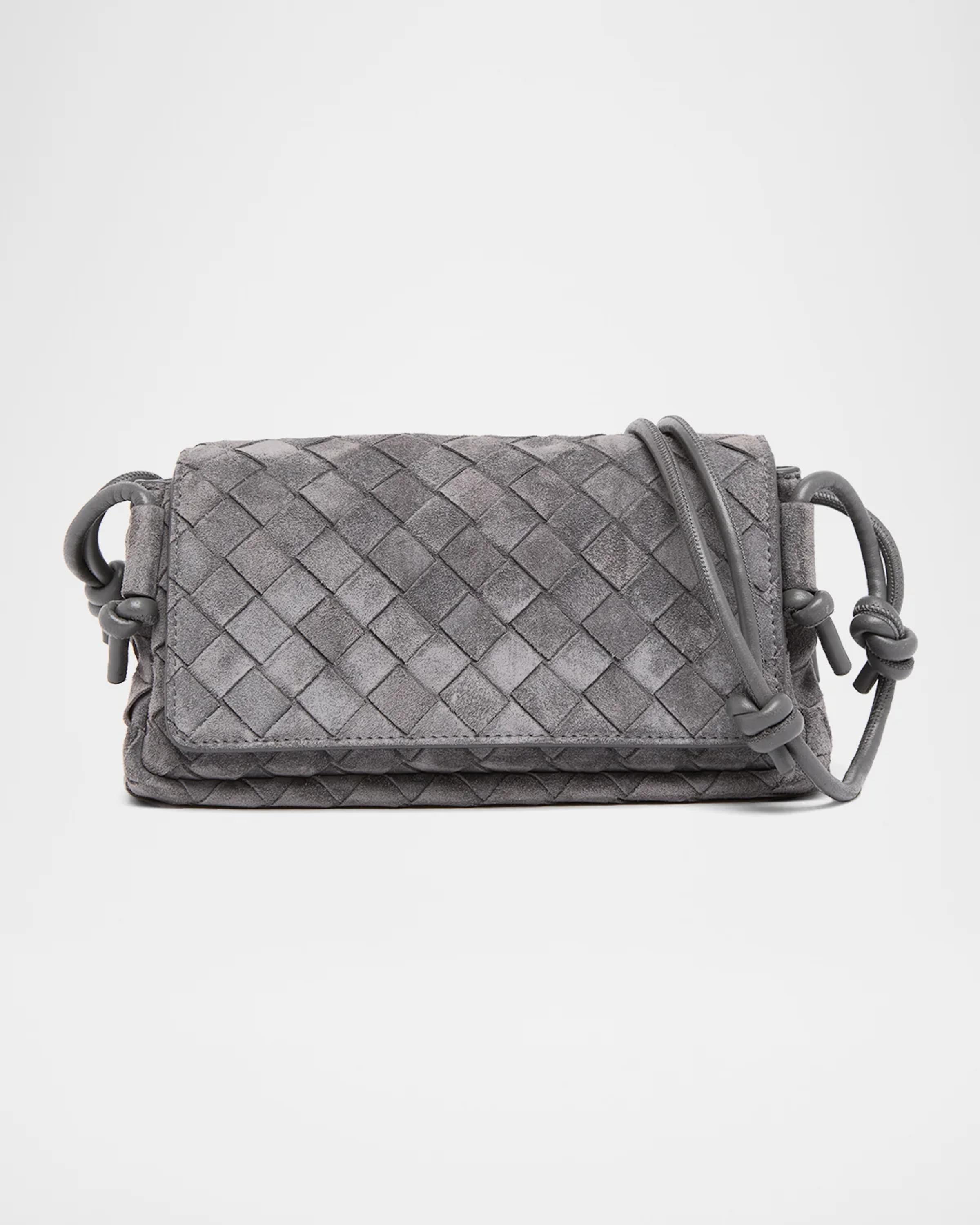 Smooth Suede Crossbody Bag
