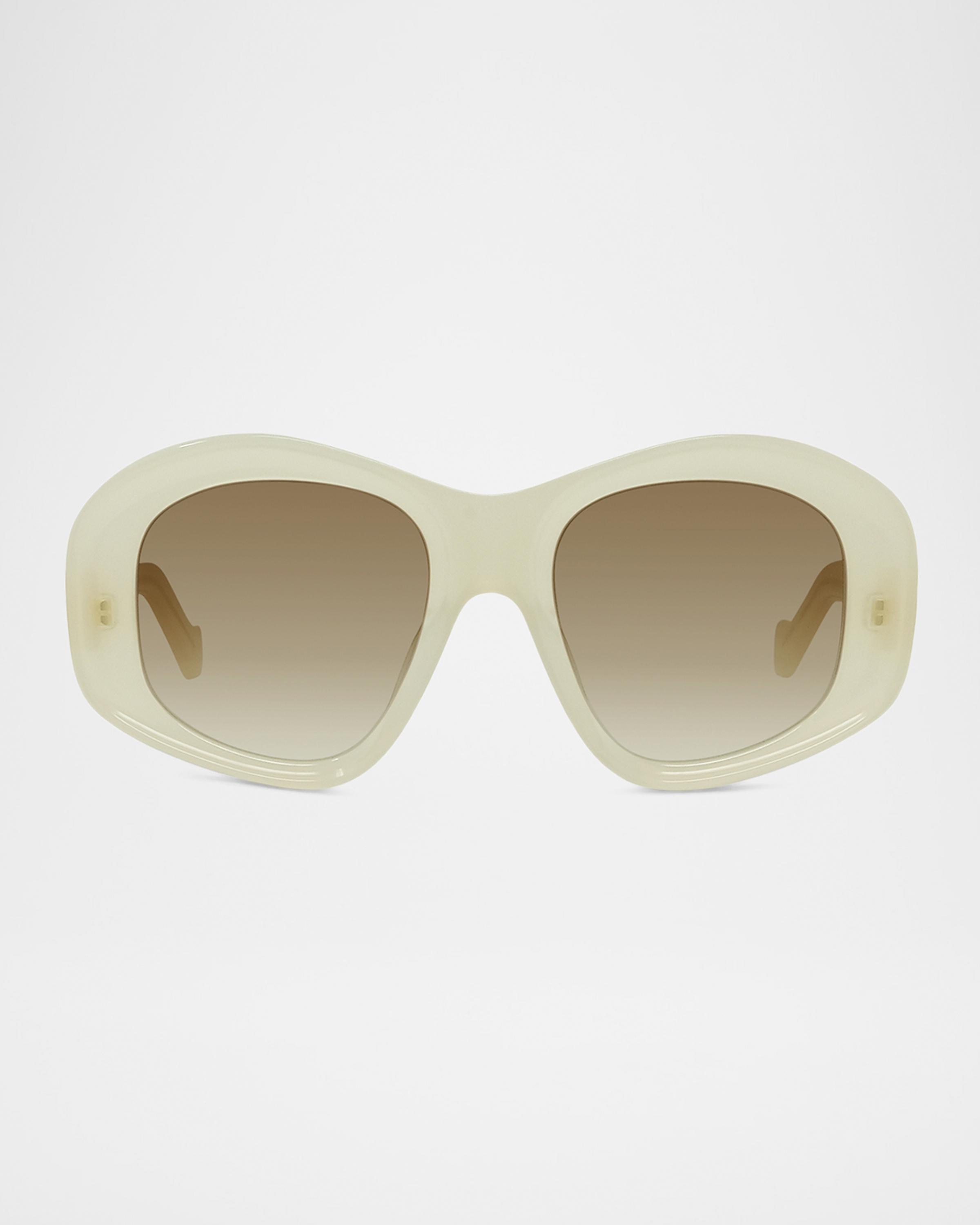 Anagram 51mm Beveled Pentagon Sunglasses