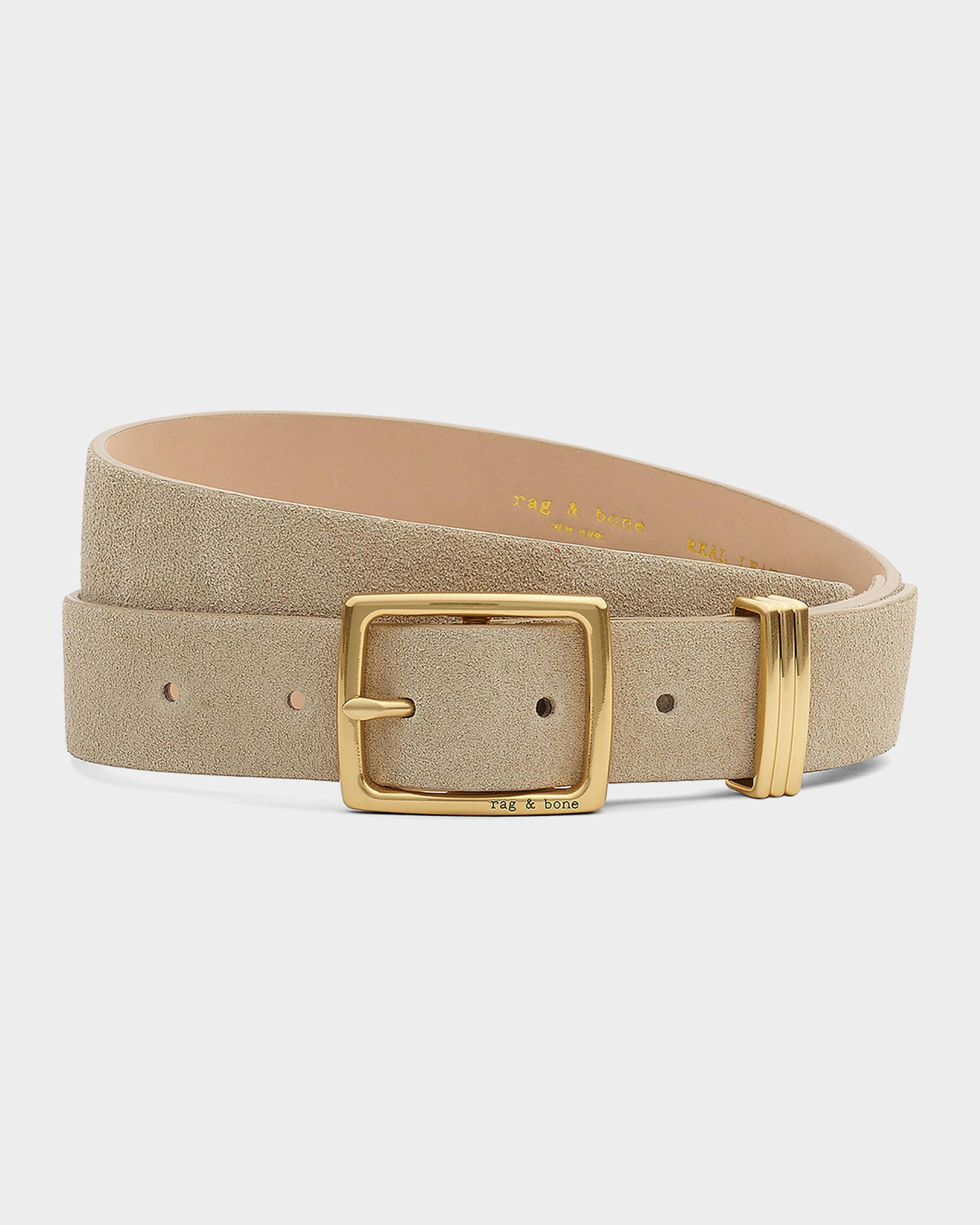 X Boyfriend Suede Belt