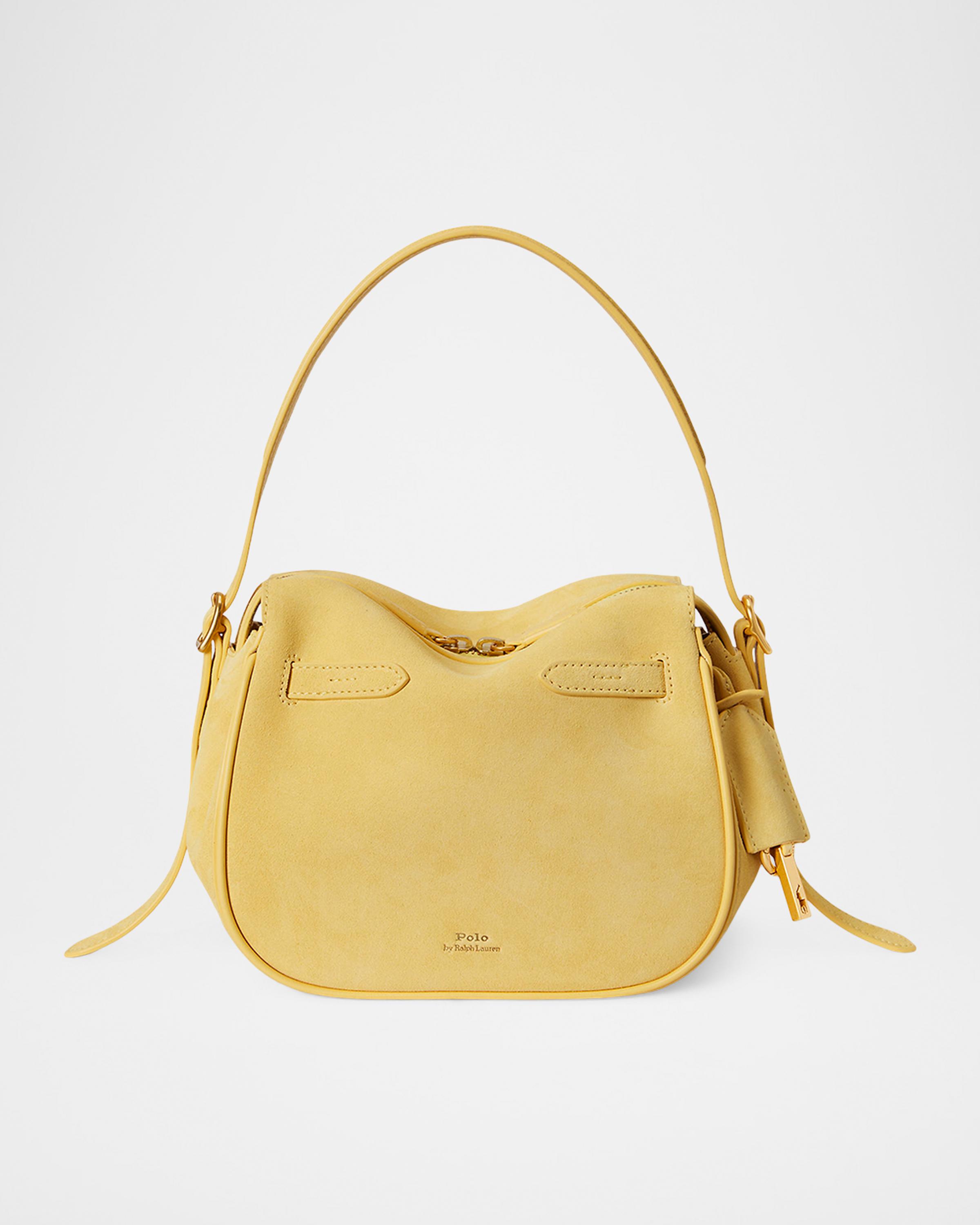 Polo ID Suede Mini Satchel