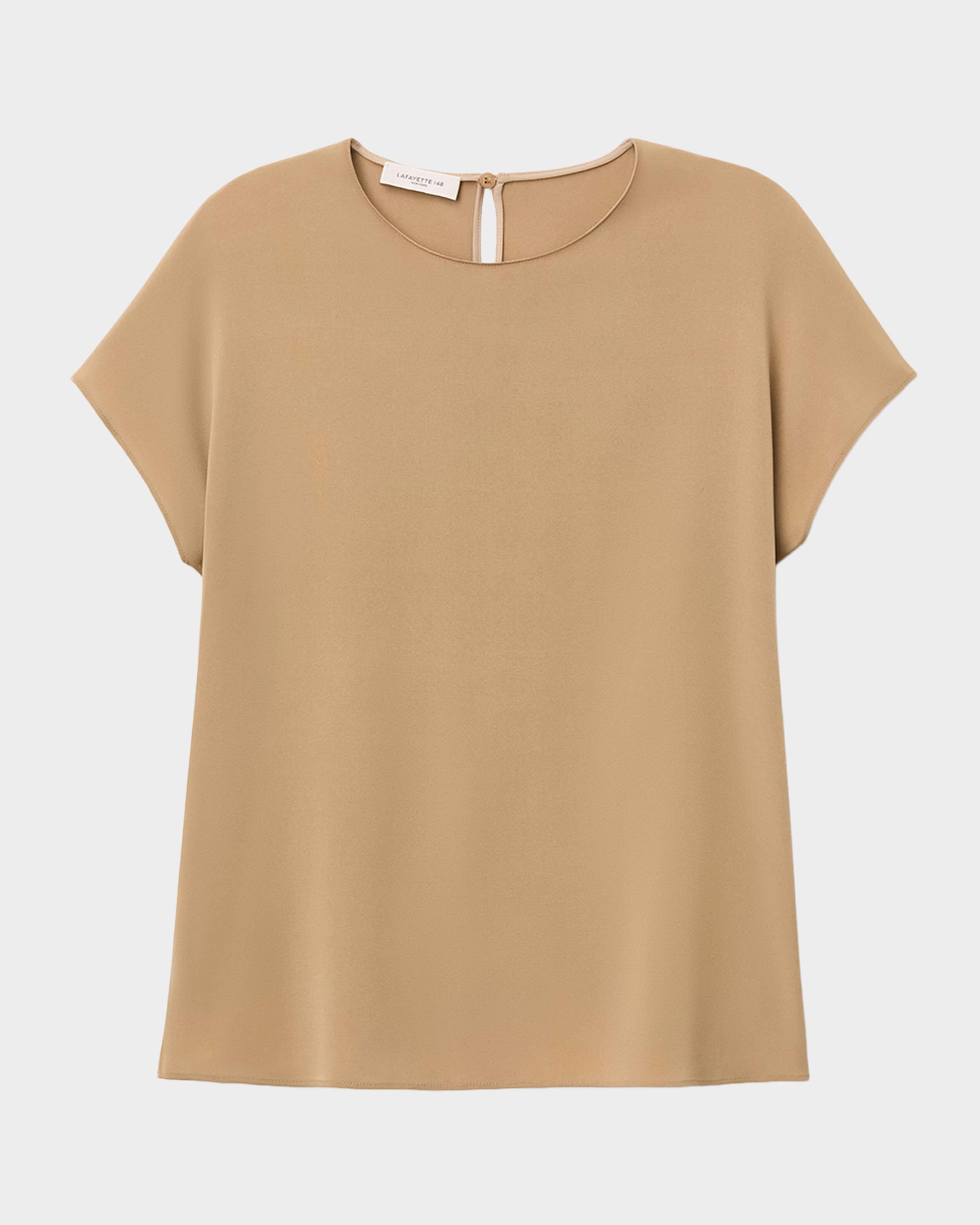 Dolman-Sleeve Georgette Top