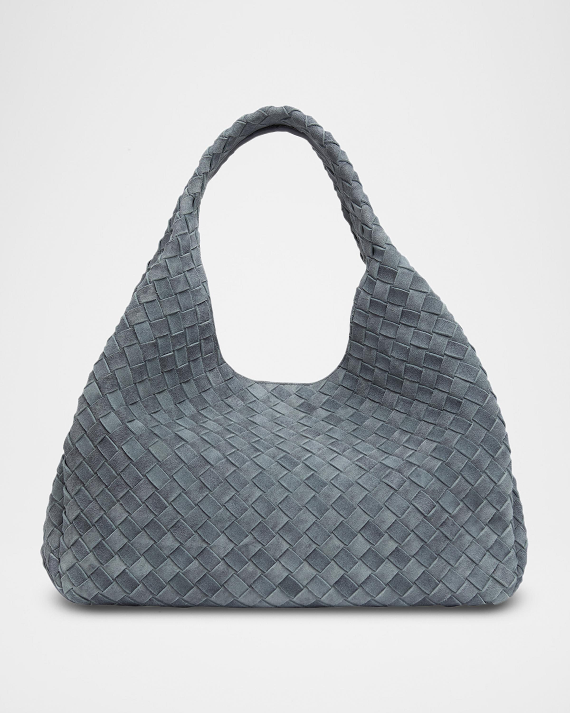 Campana Large Suede Shoulder Bag