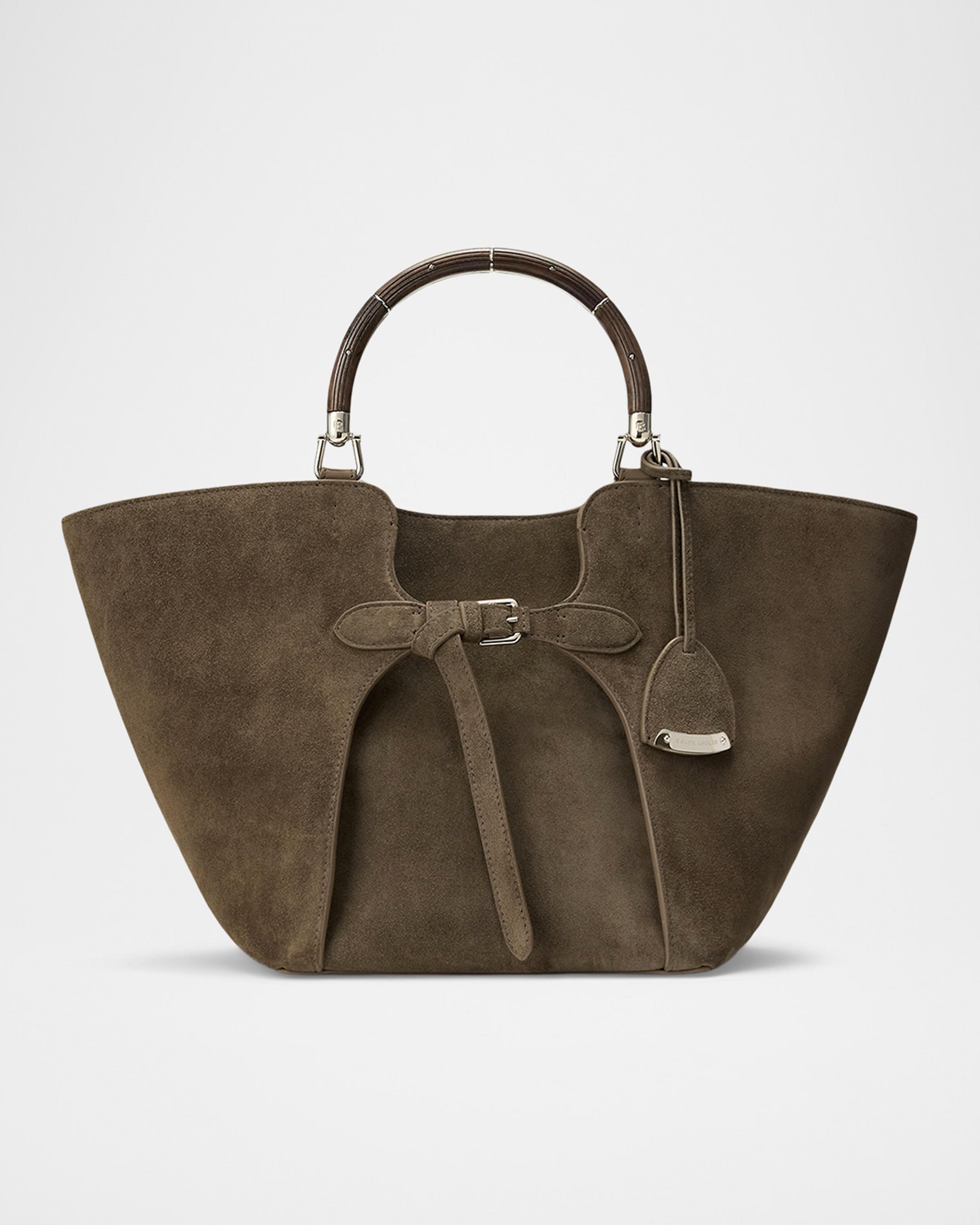 The Ralph Calf-Suede Tote
