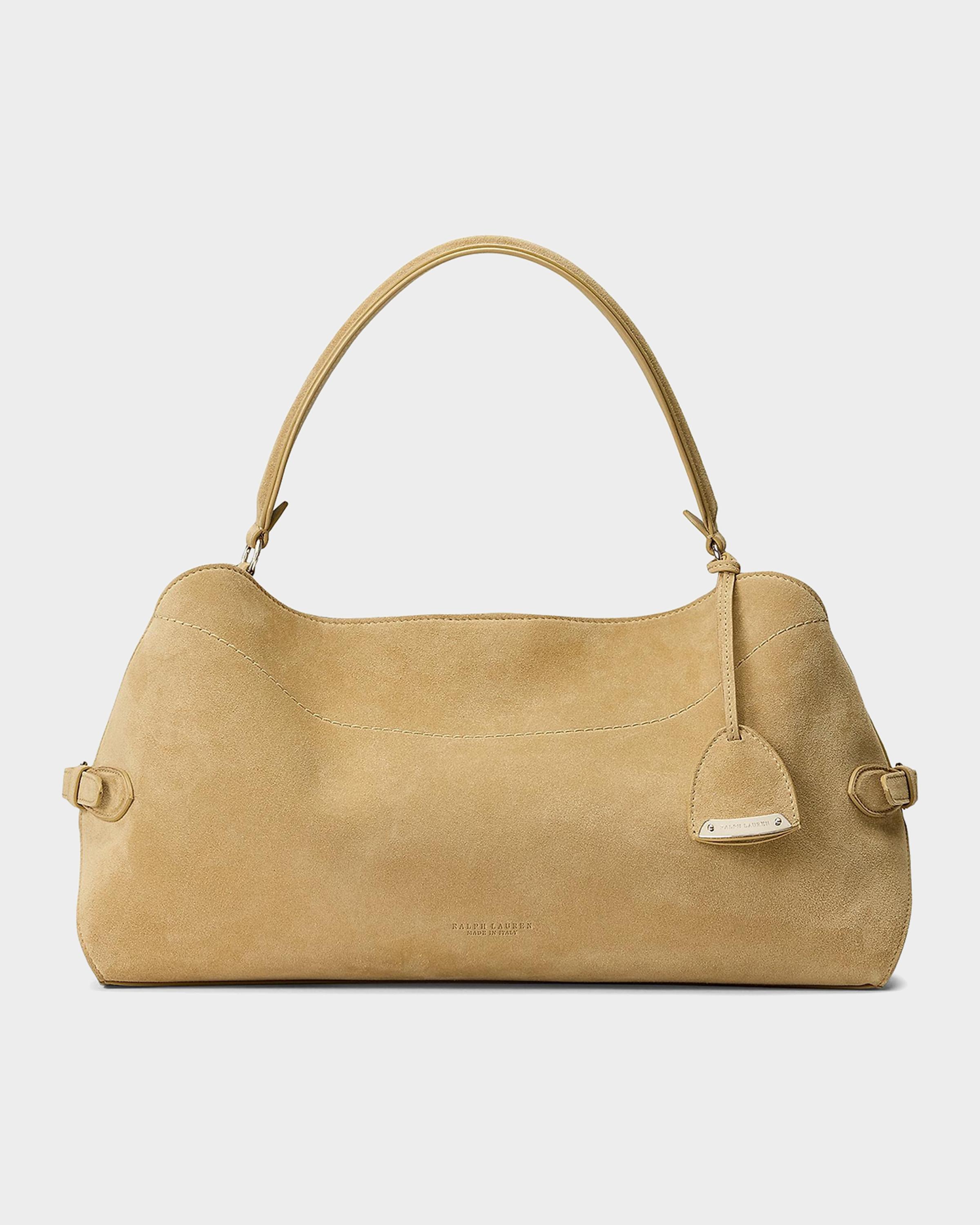 The Ralph Calf-Suede Shoulder Bag