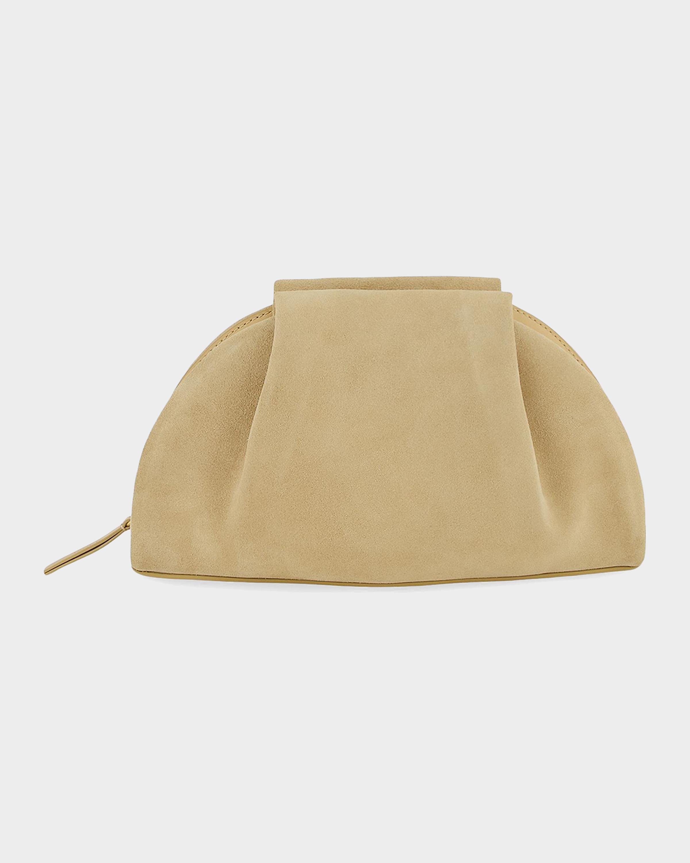 Ava Suede Clutch Bag