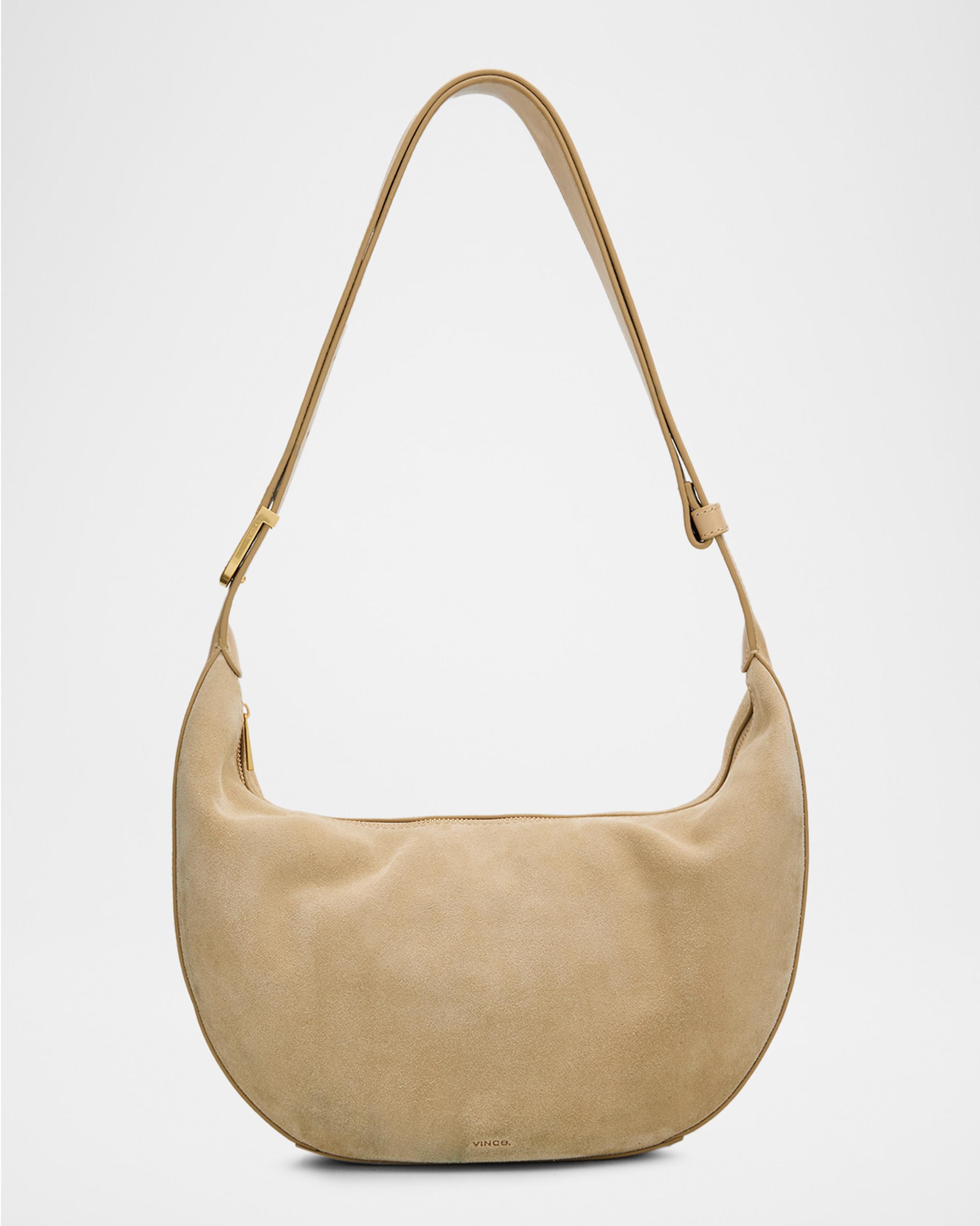 Eris Small Suede Hobo Bag