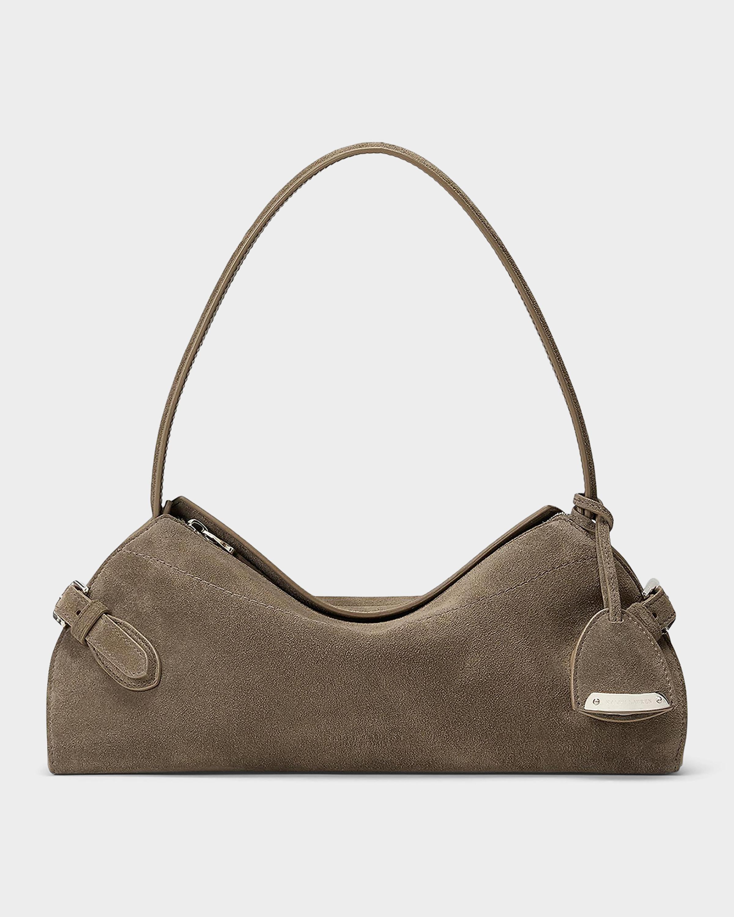 The Ralph Calf-Suede Small Shoulder Bag