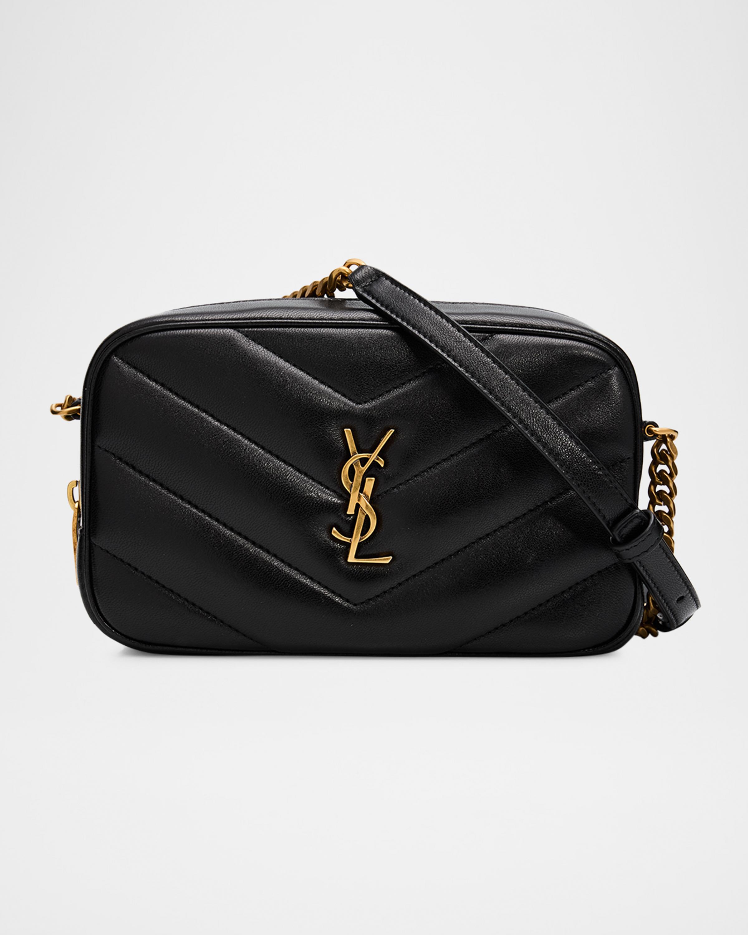 LouLou YSL Quilted Leather Camera Bag
