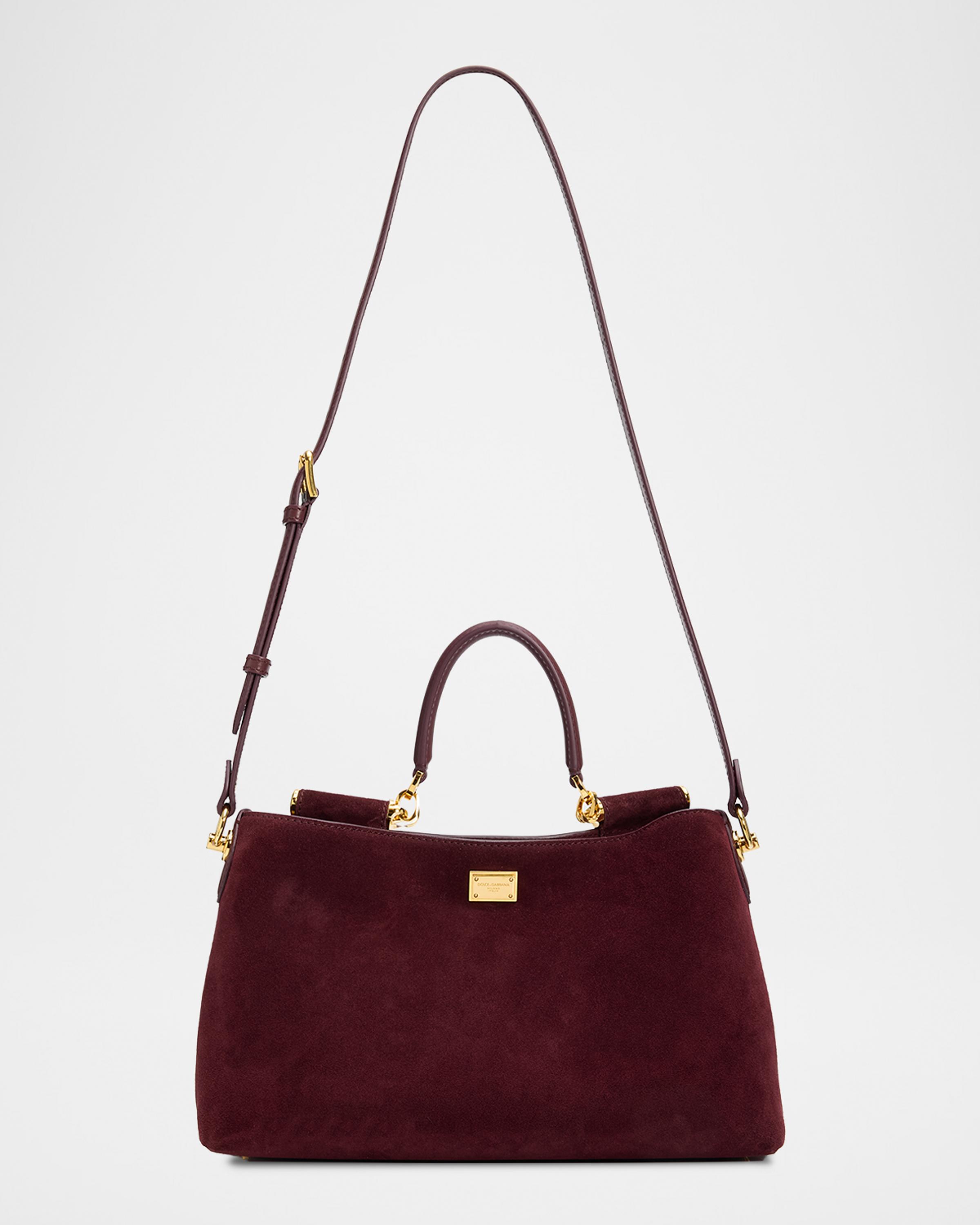 Vittoria Suede Shoulder Bag