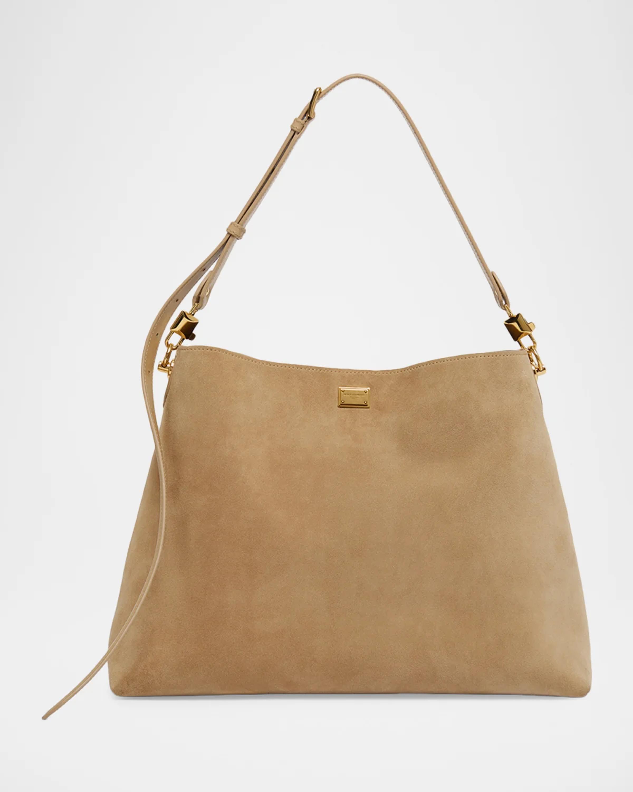Vittoria Suede Shoulder Bag