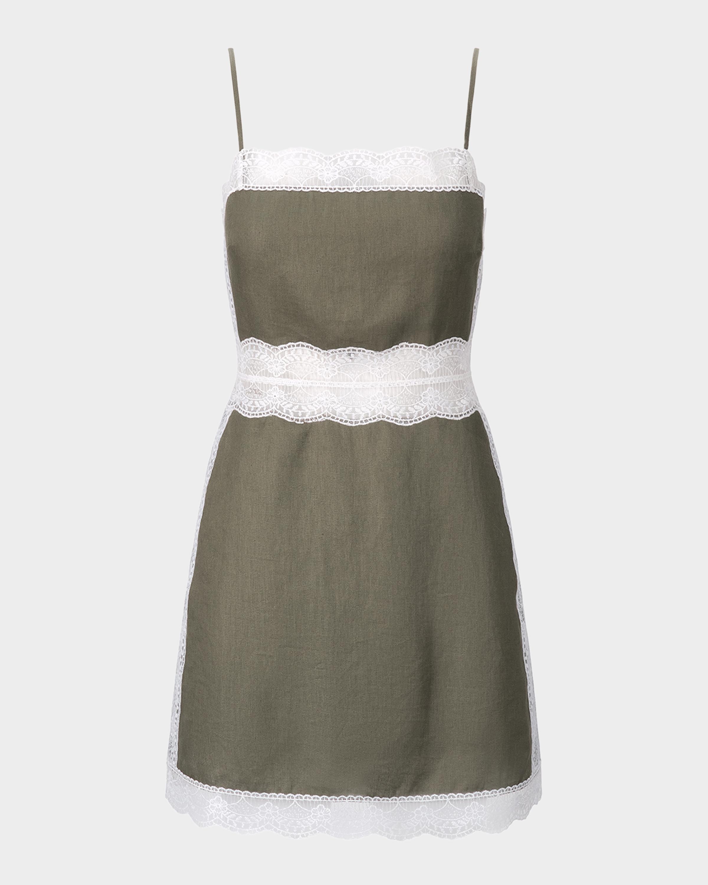 Amalina Linen Mini Dress