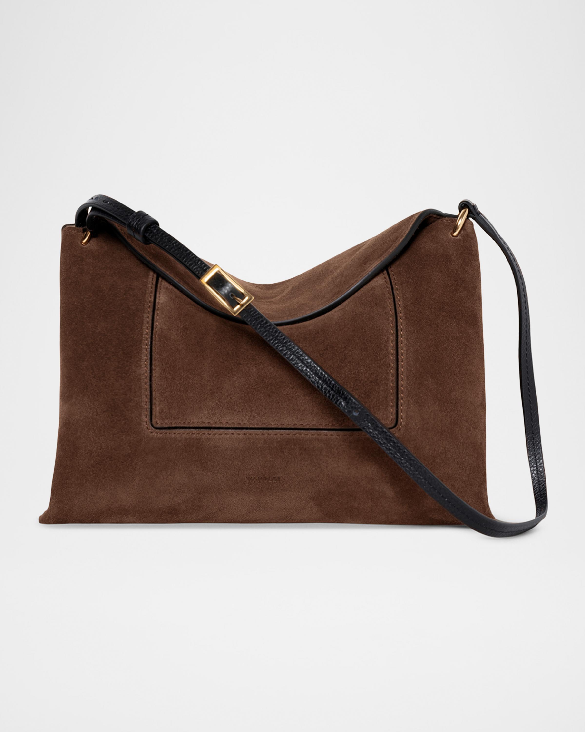 Penelope Suede Shoulder Bag