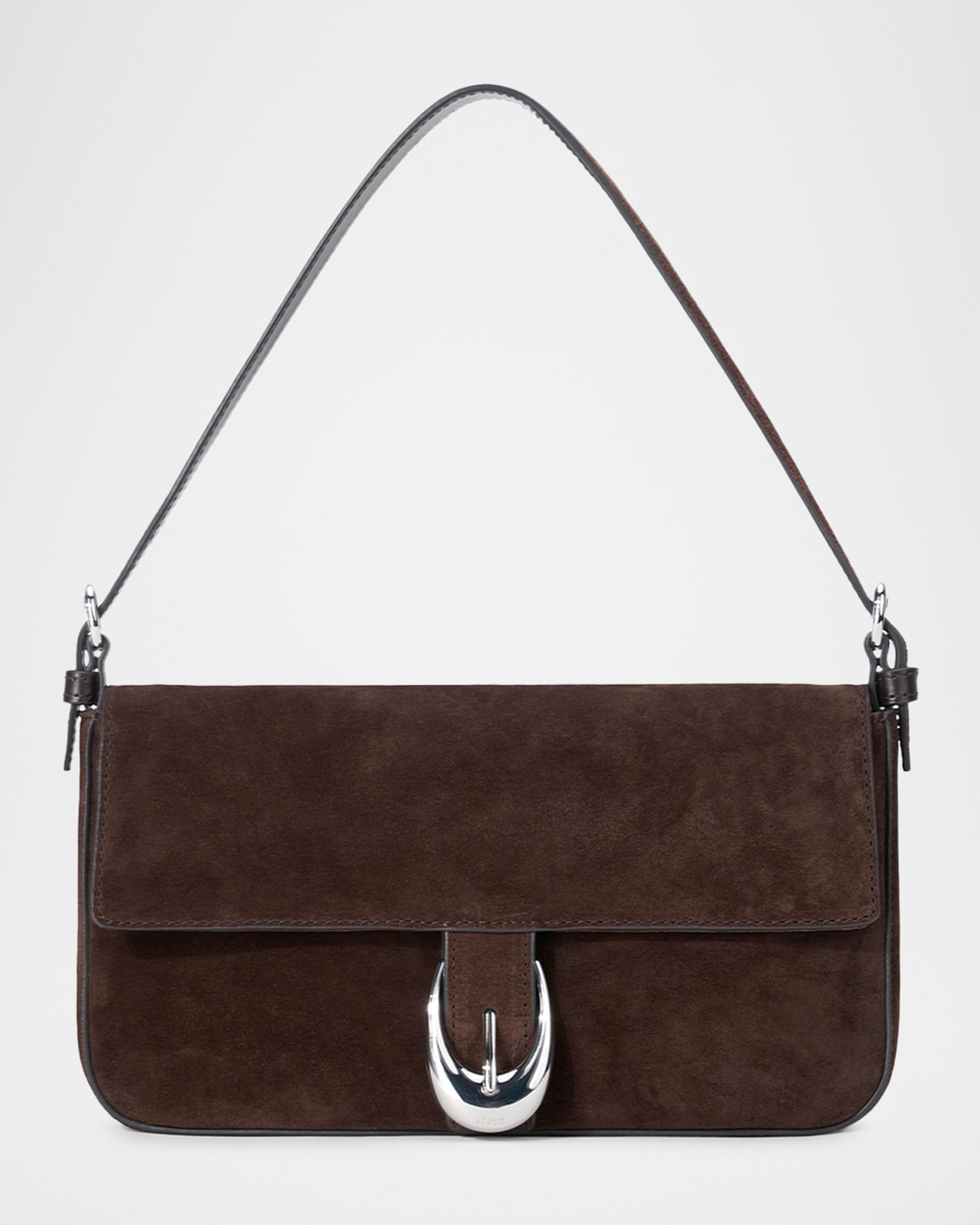 Harlow Suede Shoulder Bag