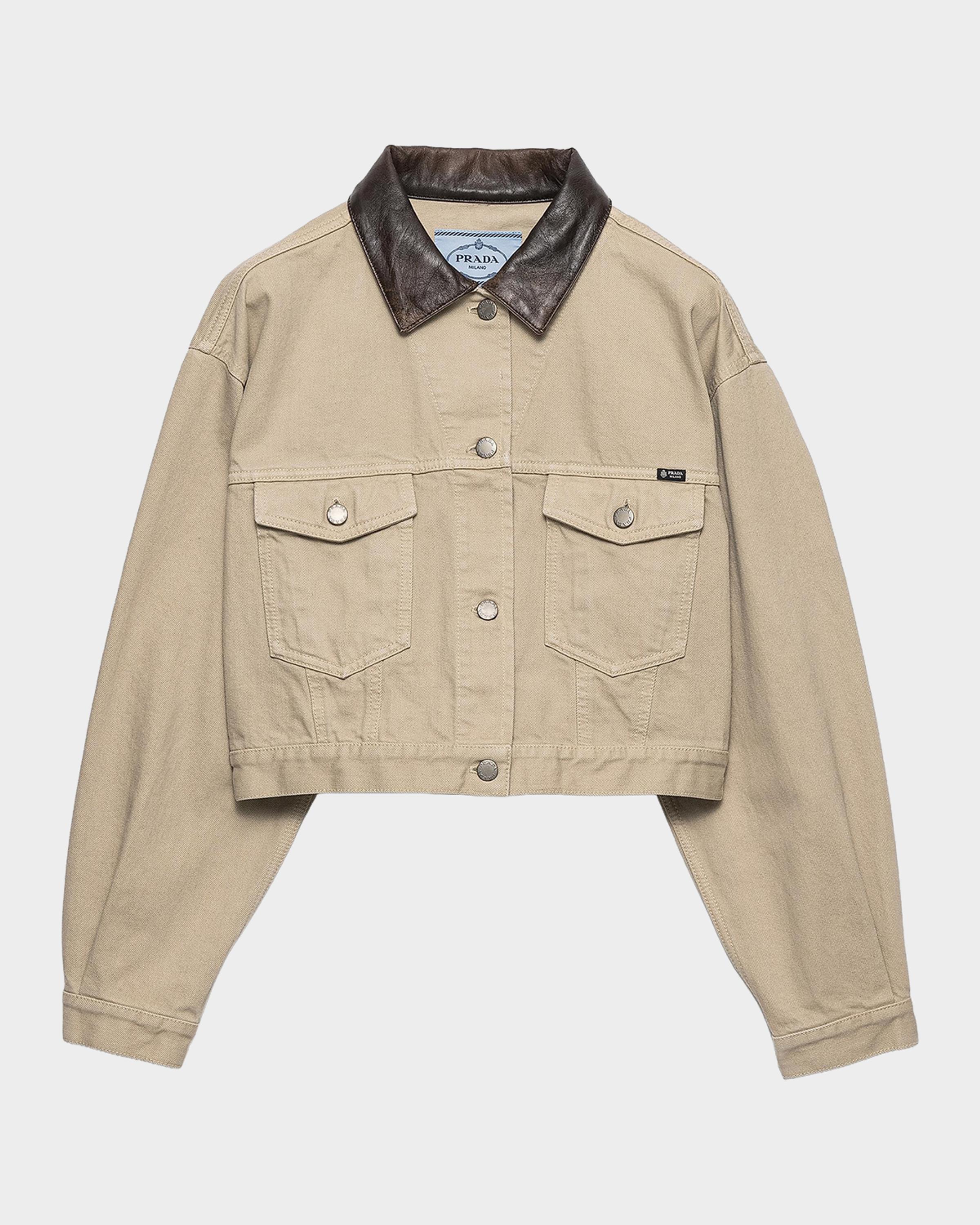 Cropped Old Denim Jacket