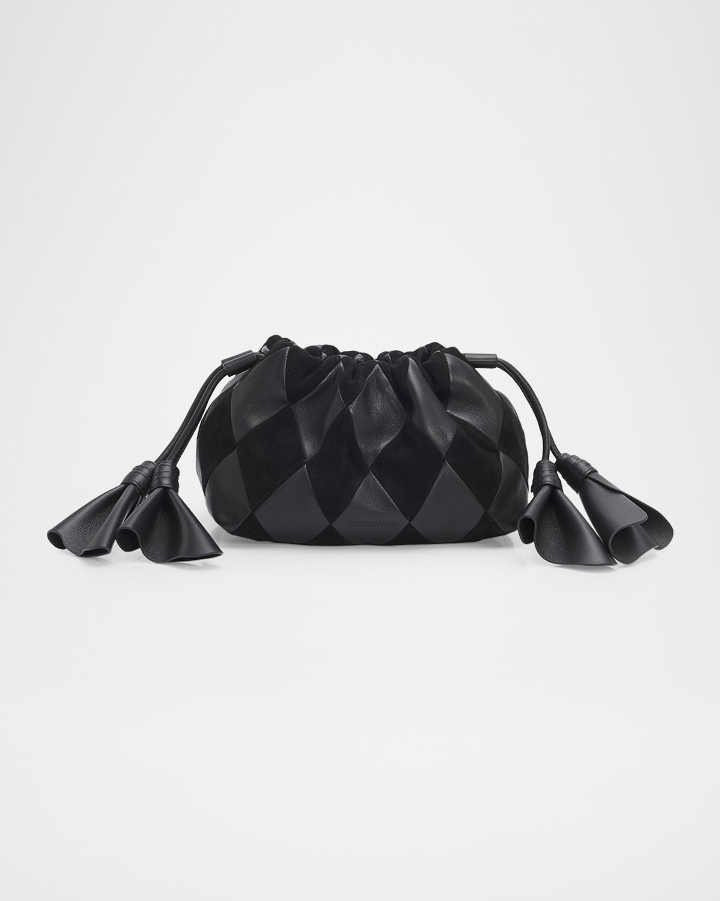 Cloud 91 Small Suede & Leather Clutch Bag