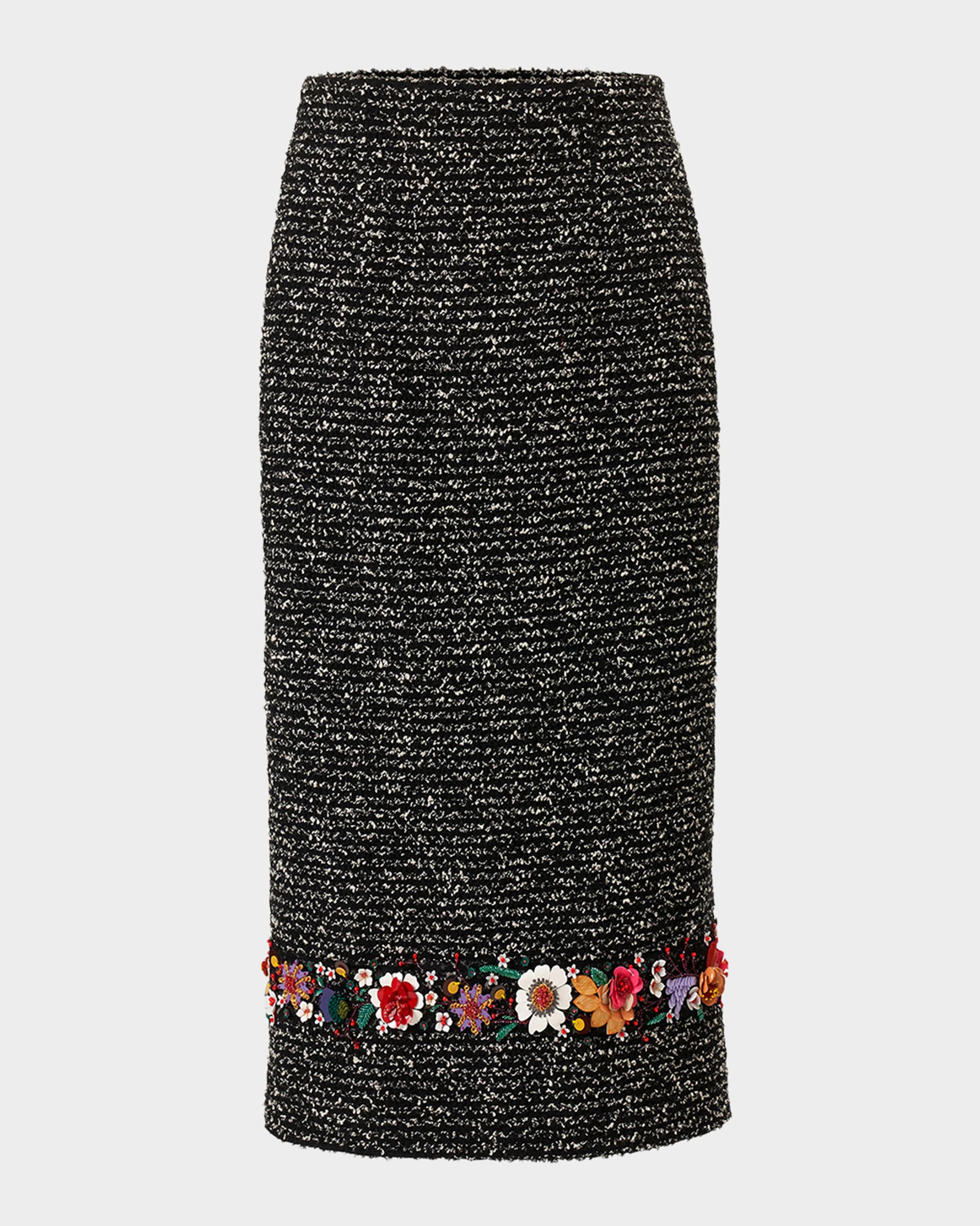 Embellished Pencil Skirt