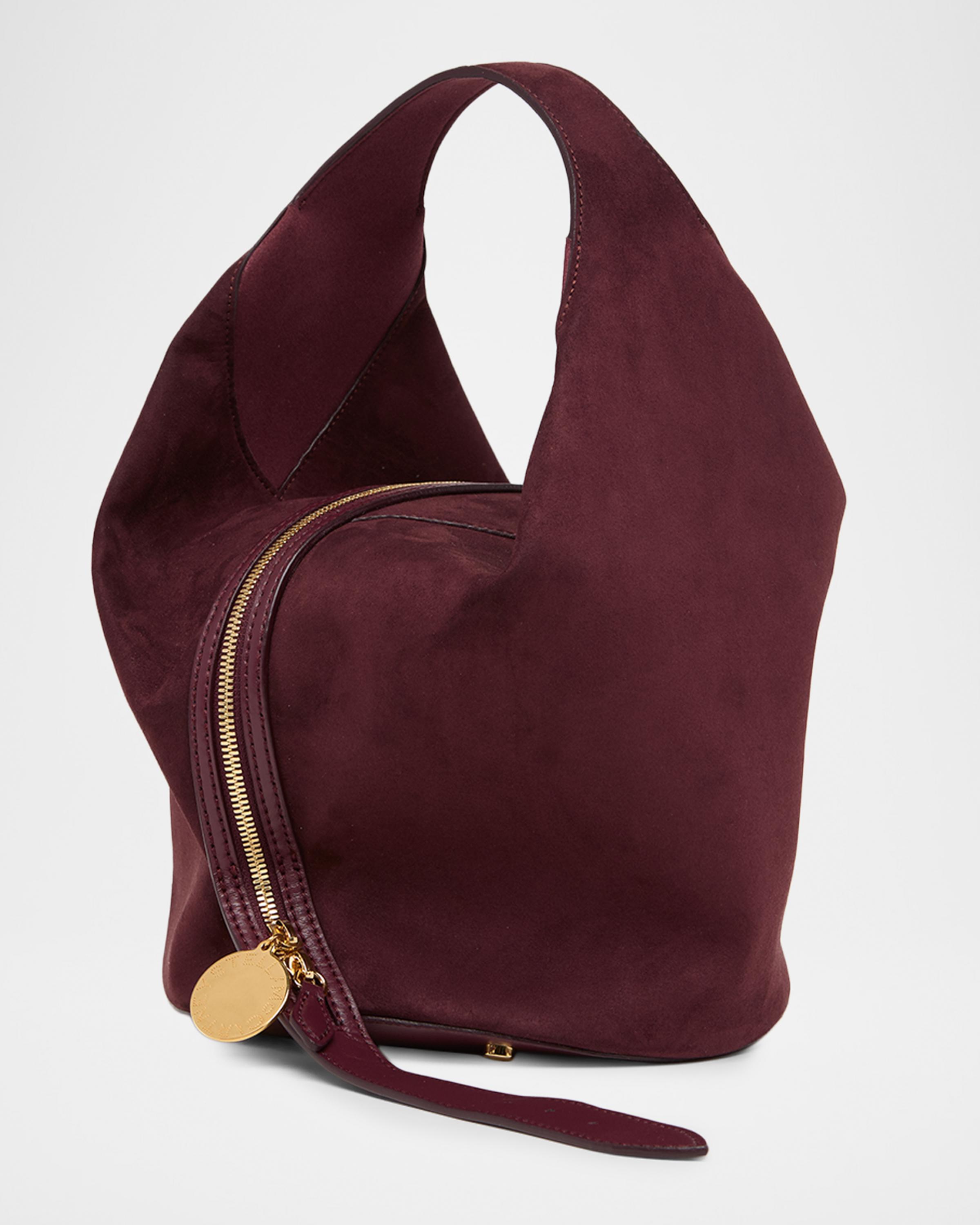 Appaloosa Small Vegan Suede Bucket Bag