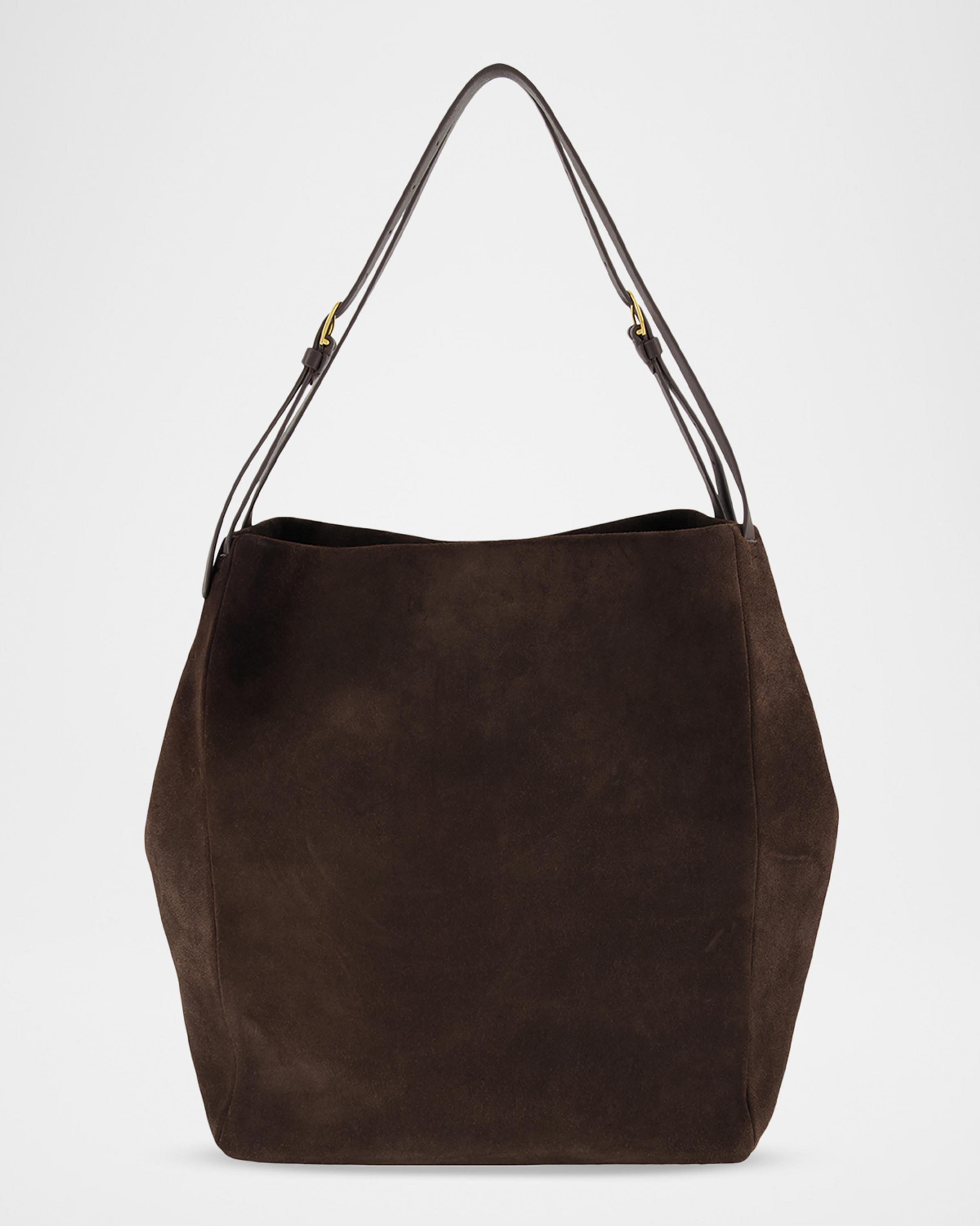 Josie Large Suede Tote Bag