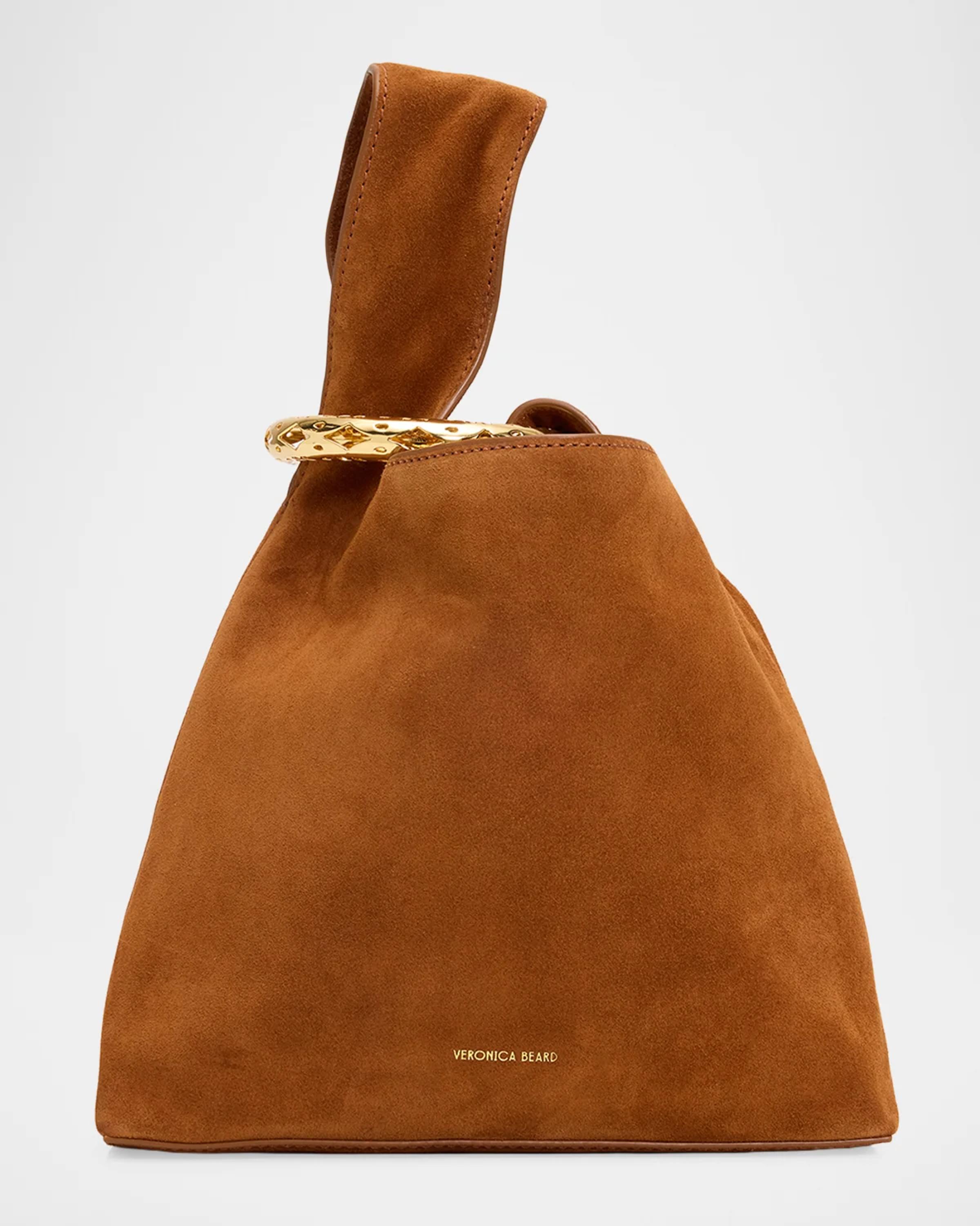 Swing Suede Clutch