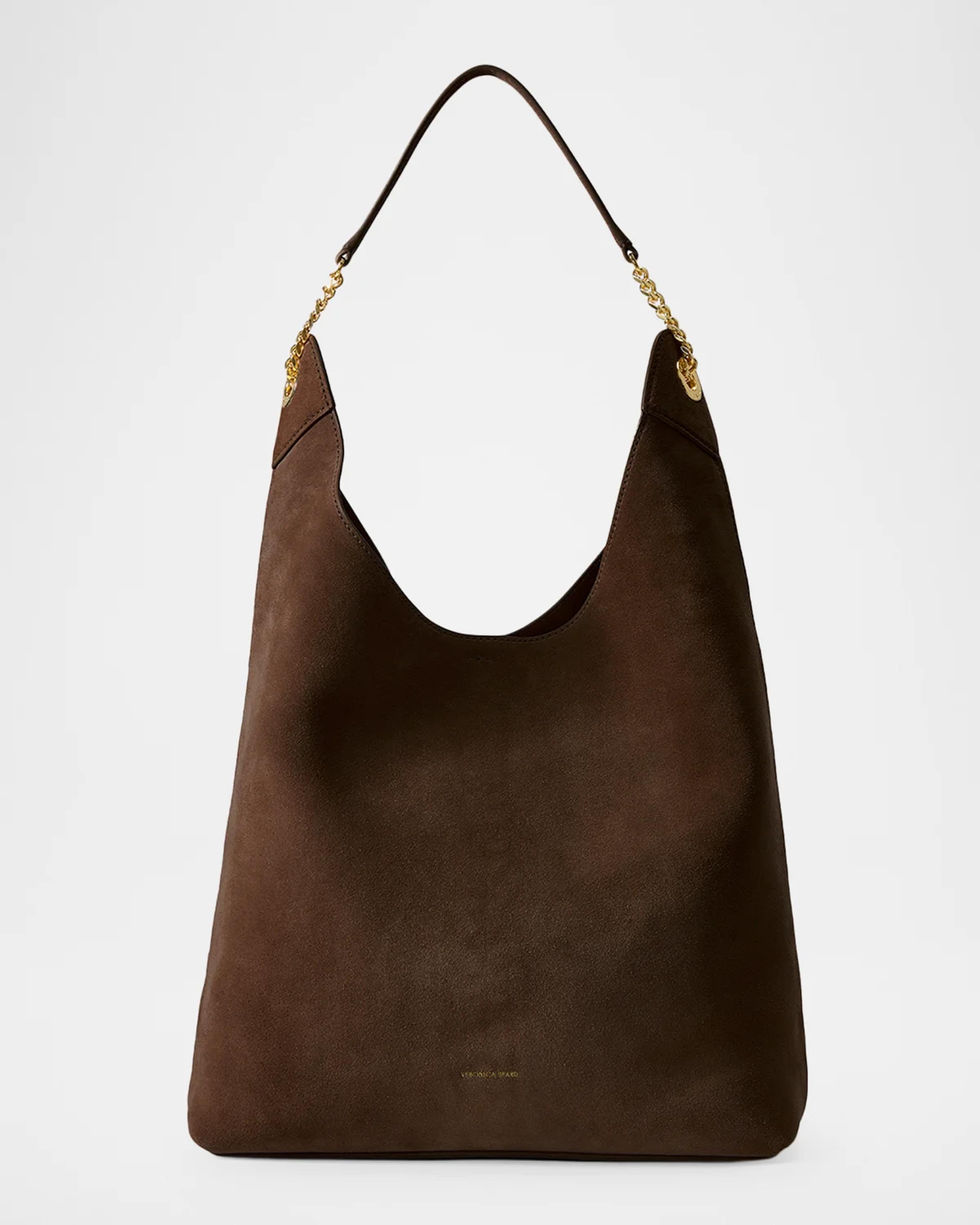 Jour Suede Shoulder Bag