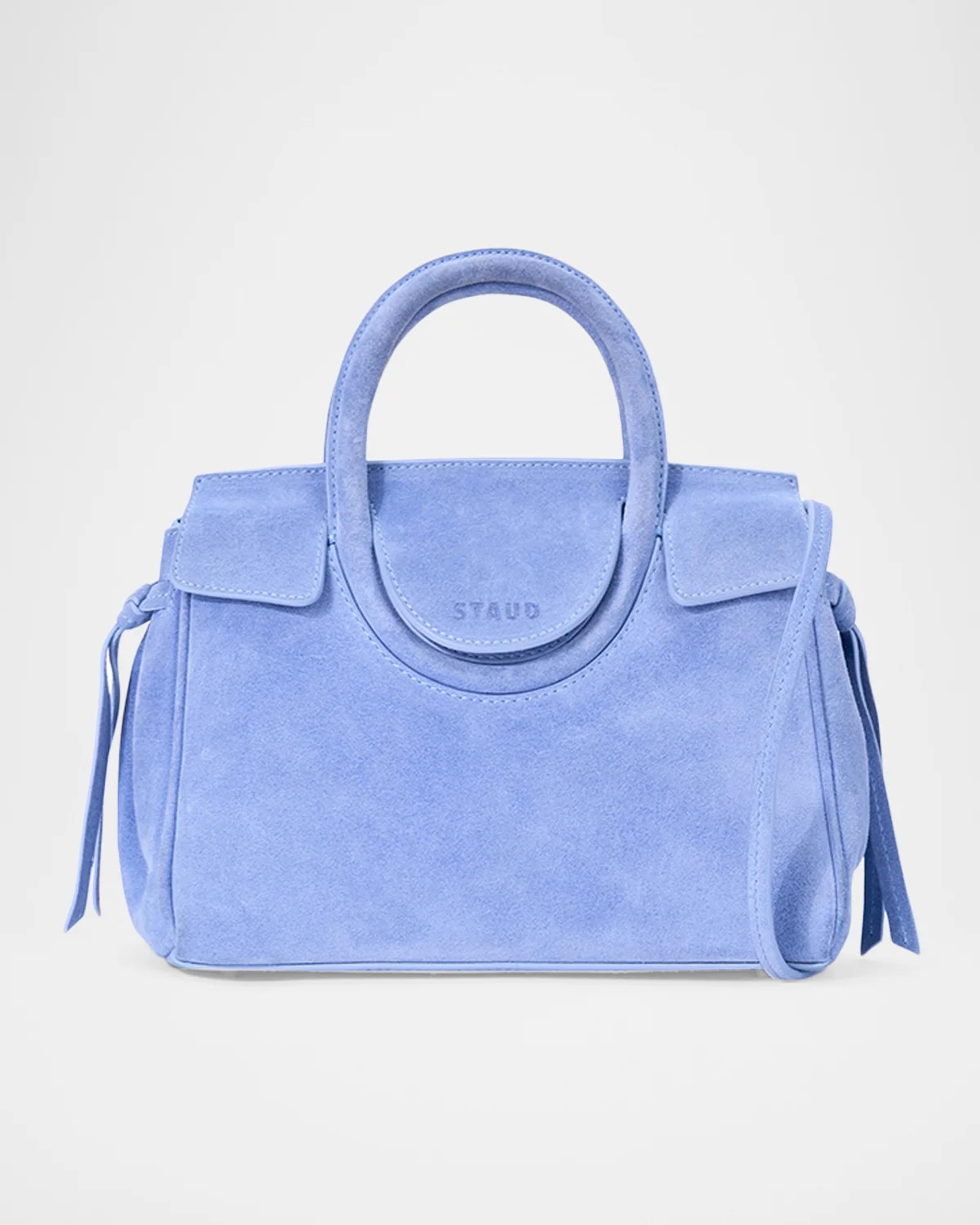 Maude Mini Suede Carryall Bag