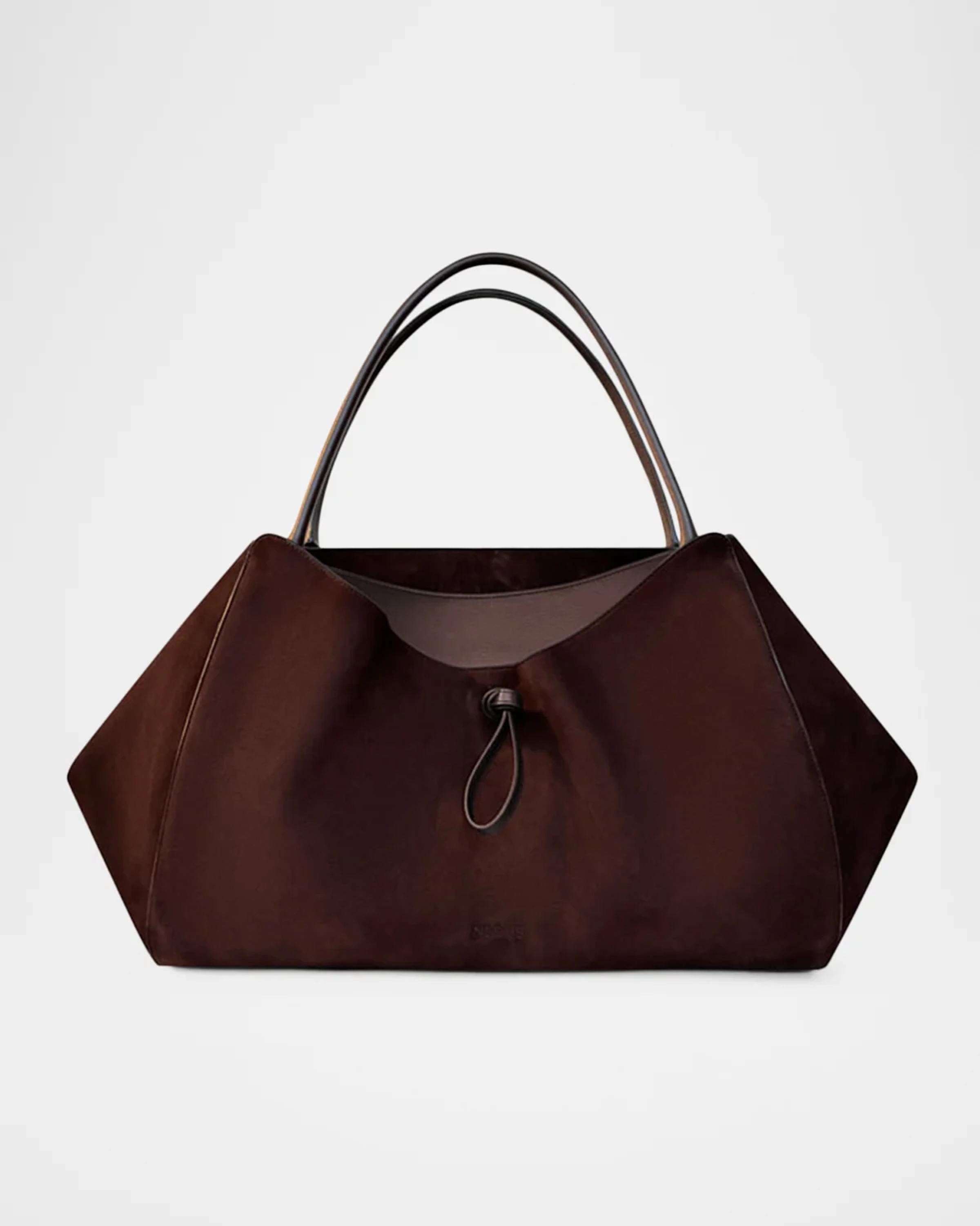 Sagitta Suede Shoulder Bag