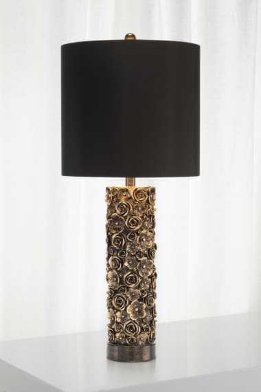 Designer Iron Metal Lamps Neiman Marcus, John Richard Glass Petal Table Lamp