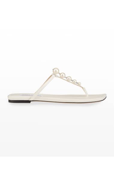 【 開梱 設置?無料 】 Jimmy Choo☆JIMMY CHOO/MUGLER KNEE SANDAL レザーサンダル サンダル・ミュール Jimmy Choo Shoes at Neiman Marcus