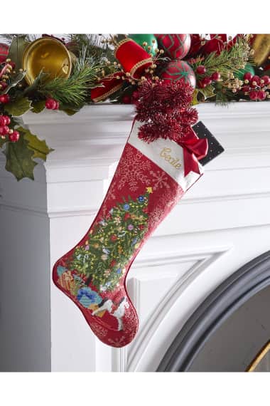 Holiday Stocking - Prancer Collection - By Sferra