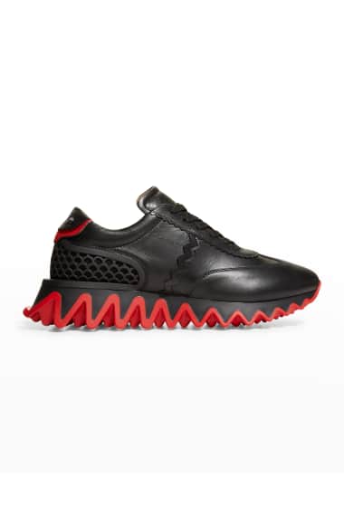 Red bottom gym shoes for men