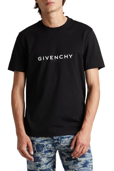 black T-shirt GIVENCHY 2 Men Clothing Givenchy Men T-shirts & Polos Givenchy Men T-shirts Givenchy Men M T-shirts Givenchy Men 