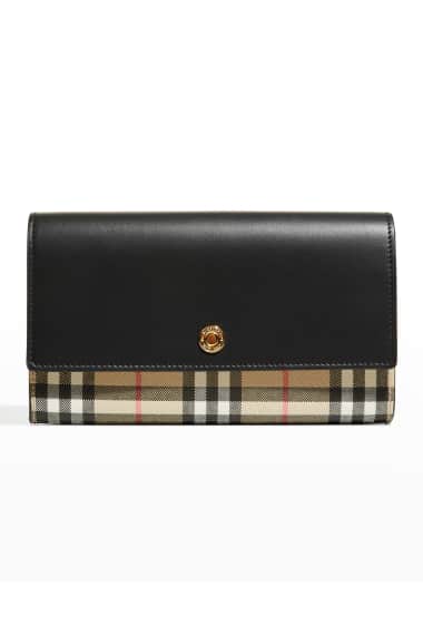black burberry purse