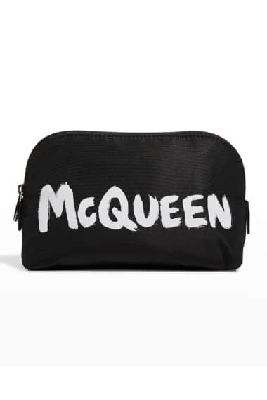 Alexander McQueen Scarves & Black Pouches Accessories at Neiman Marcus