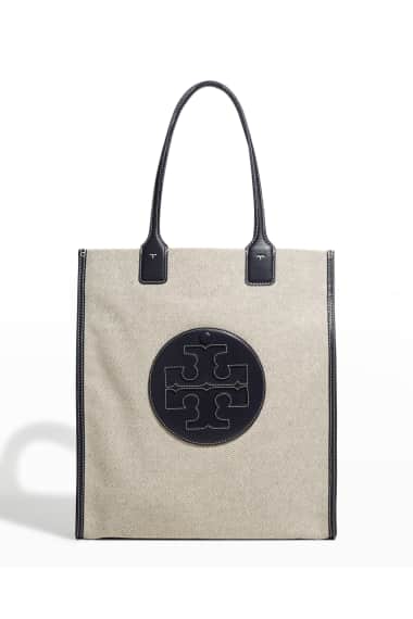 Tory Burch Ella North-South Canvas Tote Bag from Neiman Marcus - Styhunt