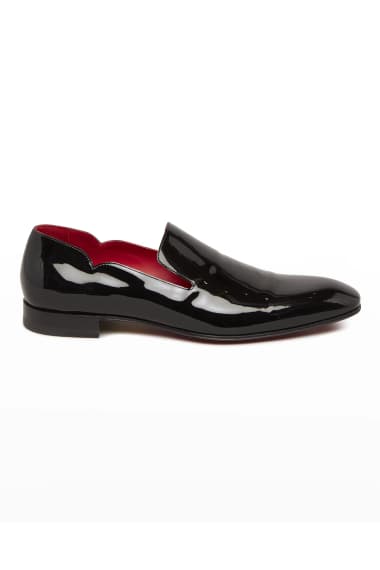 Red bottom tuxedo shoes