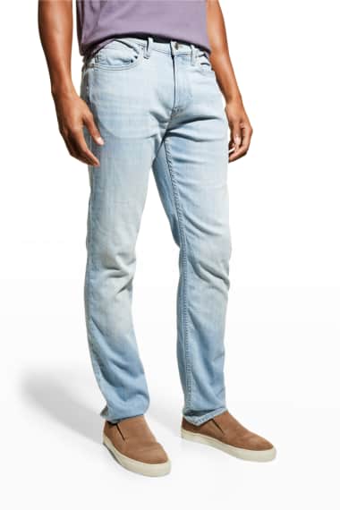 Mens Clothing Jeans Tapered jeans 7 For All Mankind Denim Standard Stretch Tek Left Hand Friday in Blue for Men 