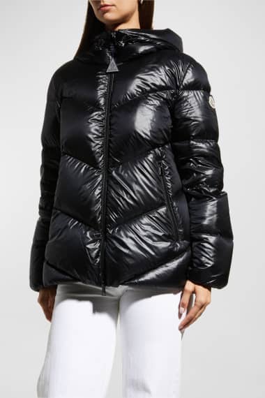 moncler glitter jacket black
