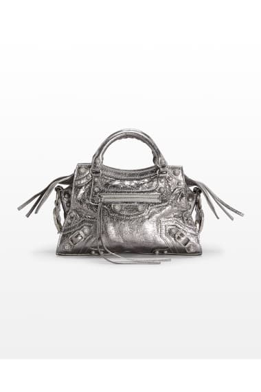 Balenciaga Silver Handbags