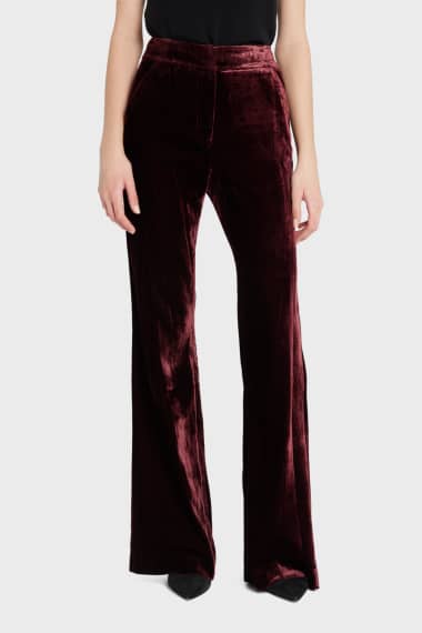 veronica beard velvet pants