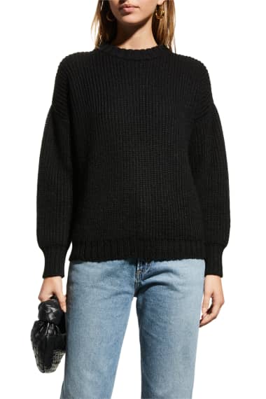 type of sweater made from thick undyed wool
