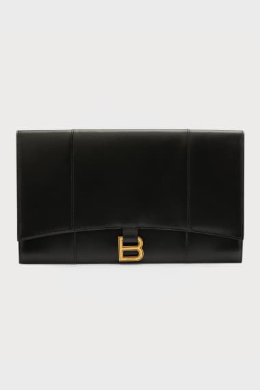 balenciaga flat clutch