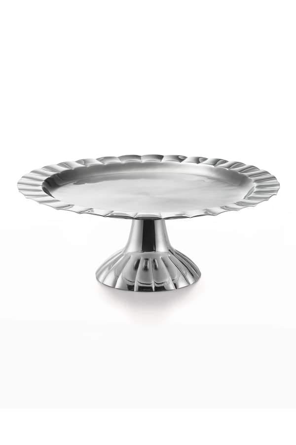 Vietri Baroque Glass Cake Stand Neiman Marcus
