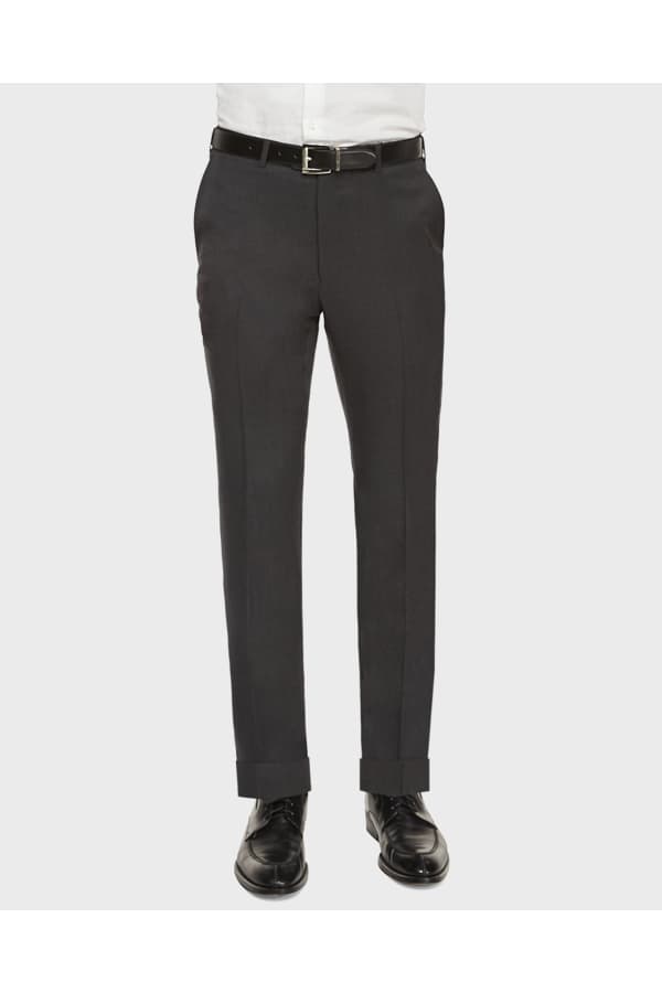 Santorelli Men's Loro Piana Wool Comfort Waistband Trousers | Neiman Marcus