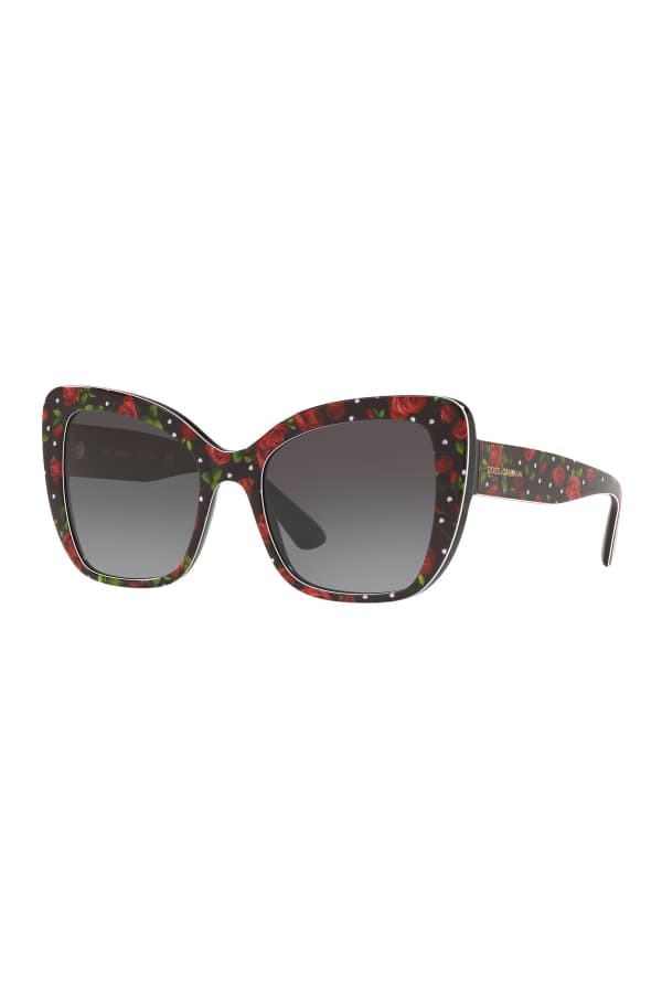 Dolce & Gabbana Purple Acetate Sunglasses main image 1