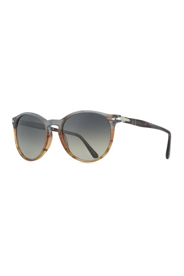 Barton Perreira Dalziel Round Mirrored Sunglasses | Neiman Marcus