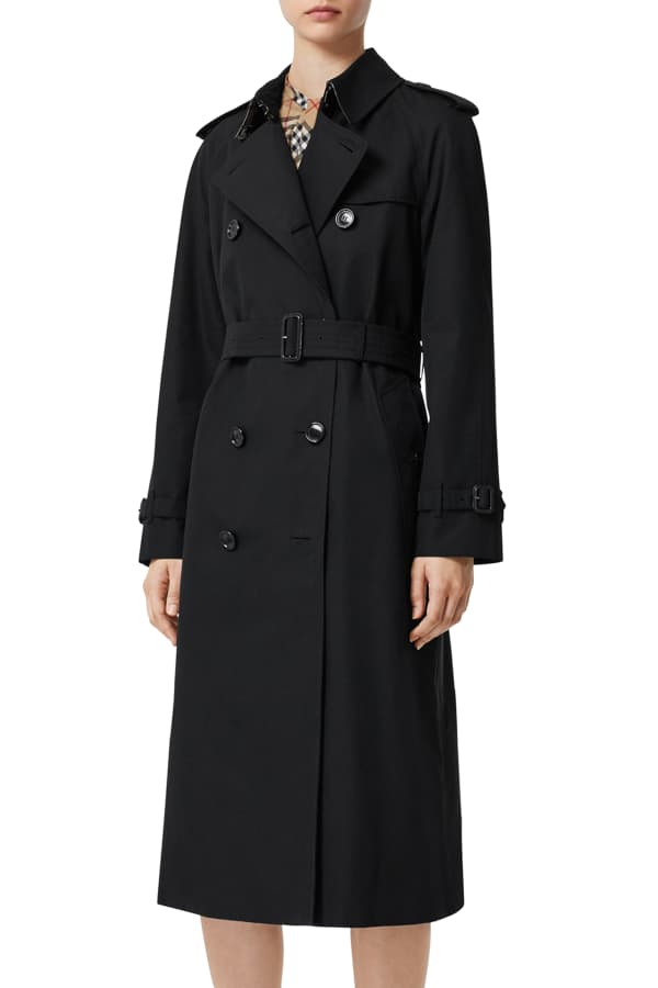 Vince Belted Wool Trench Coat | Neiman Marcus