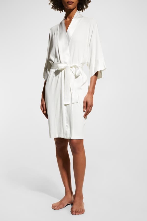 Eberjey Rosalia Elevated Everyday Robe | Neiman Marcus