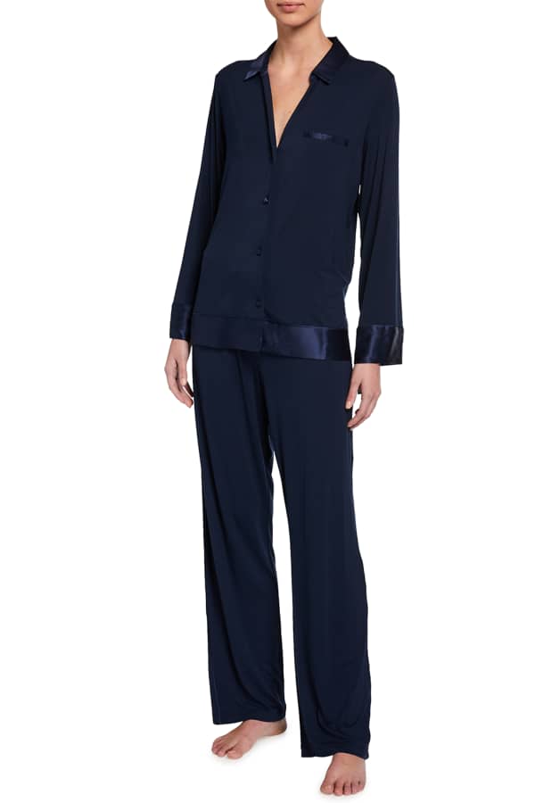 Neiman Marcus Silk Short Pajama Set | Neiman Marcus