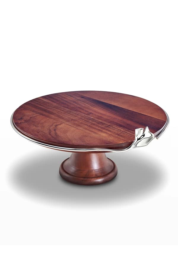 Vietri Baroque Glass Cake Stand Neiman Marcus